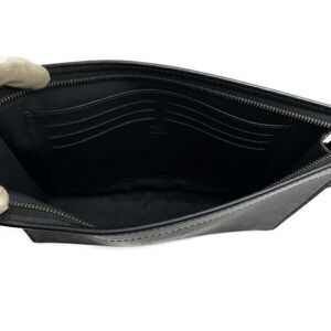 Louis Vuitton Voyage Clutch Bag Eclipse Shoulder Monogram Black Pochette
